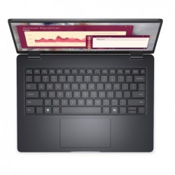 Laptop Dell Pro 14 PC14250 W11P C7 150U/16GB/512GB/FgrPr/FHD IR Cam&Mic/WLAN+BT|14.0 FHD+|BcklKb/3C/65W/3YPS Magnetite color, te