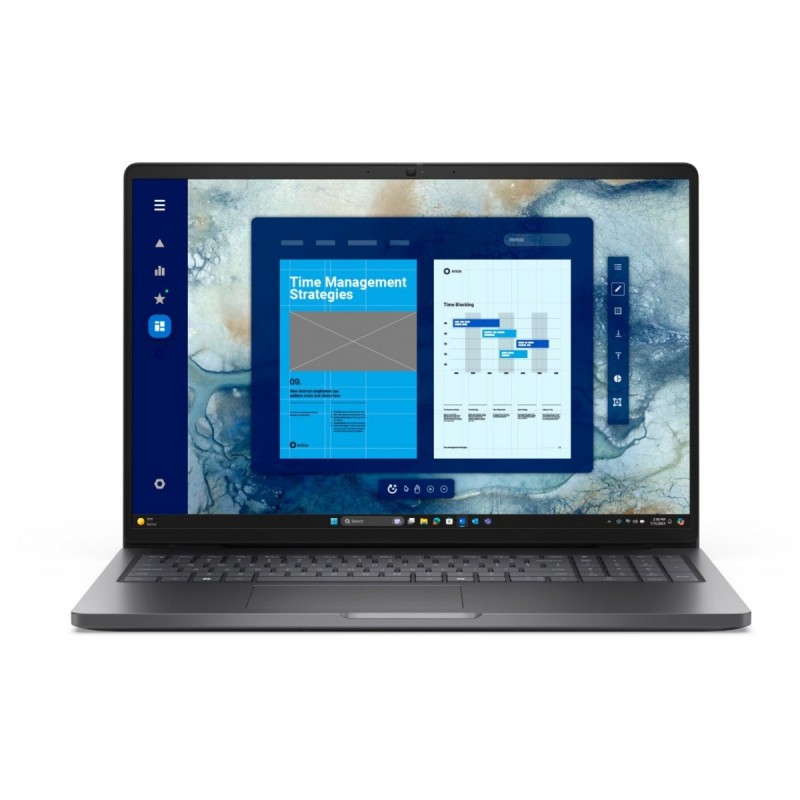 Laptop Dell Pro 16 PC16250 W11P C7 150U/16GB/512GB/FgrPr/FHD IR Cam&Mic/WLAN+BT/16.0 FHD+/BcklKb/3C/YPS3 Magnetite color, textur Laptop Dell Pro 16 PC16250 W11P C7 150U/16GB/512GB/FgrPr/FHD IR Cam&Mic/WLAN+BT/16.0 FHD+/BcklKb/3C/YPS3 Magnetite color, textur