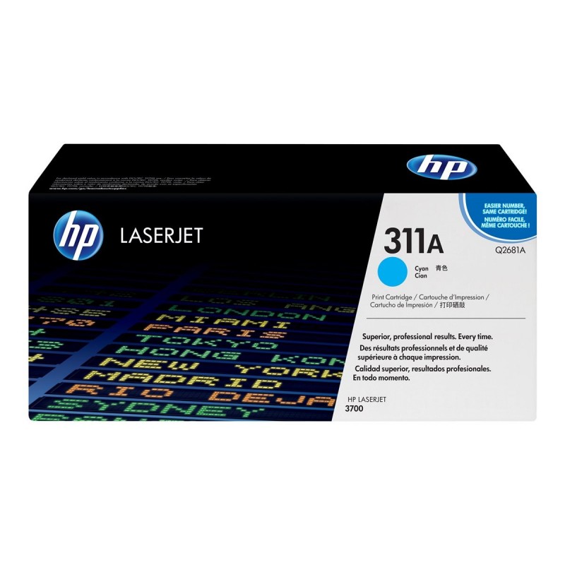 HP 311A Colour LaserJet original toner cartridge cyan standard capacity 6.000 pages 1-pack