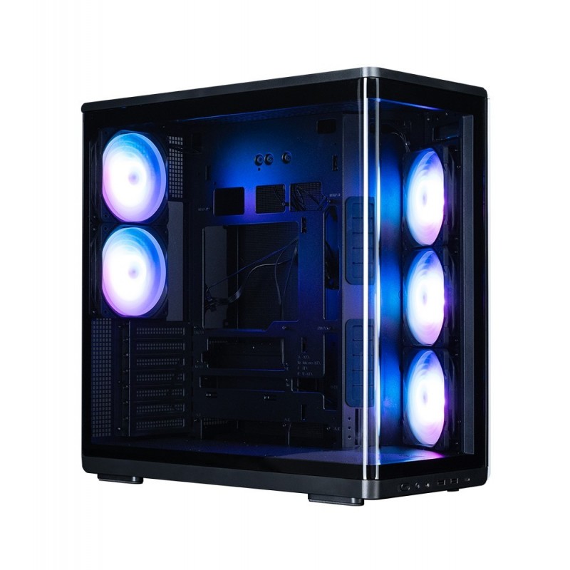 Obudowa P60 Mid-Tower 5x ARGB fans czarna