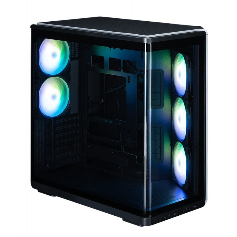 Obudowa P60 Mid-Tower 5x ARGB fans czarna