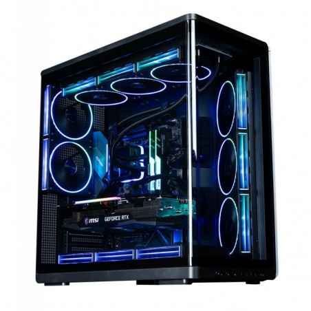 Obudowa P60 Mid-Tower 5x ARGB fans czarna