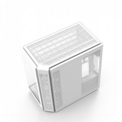 Obudowa P60 Mid-Tower 5x ARGB fans biała