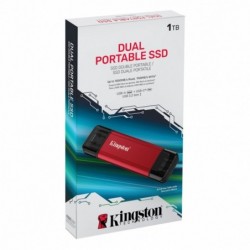 Dysk zewnętrzny SSD 1TB DualPortable USB-A/C 3.2 Gen2