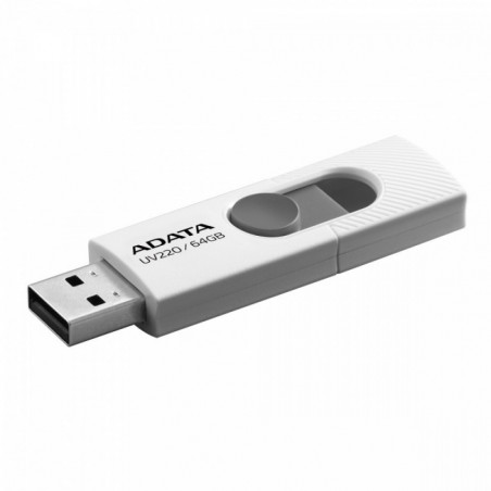 Pendrive UV220 64GB USB2.0 Biało-szary Pendrive UV220 64GB USB2.0 Biało-szary