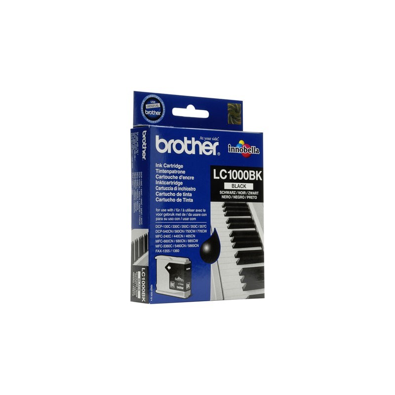 BROTHER LC1000BK Tusz Brother LC1000BK black 500str DCP330C / DCP540CN / MFC5460CN