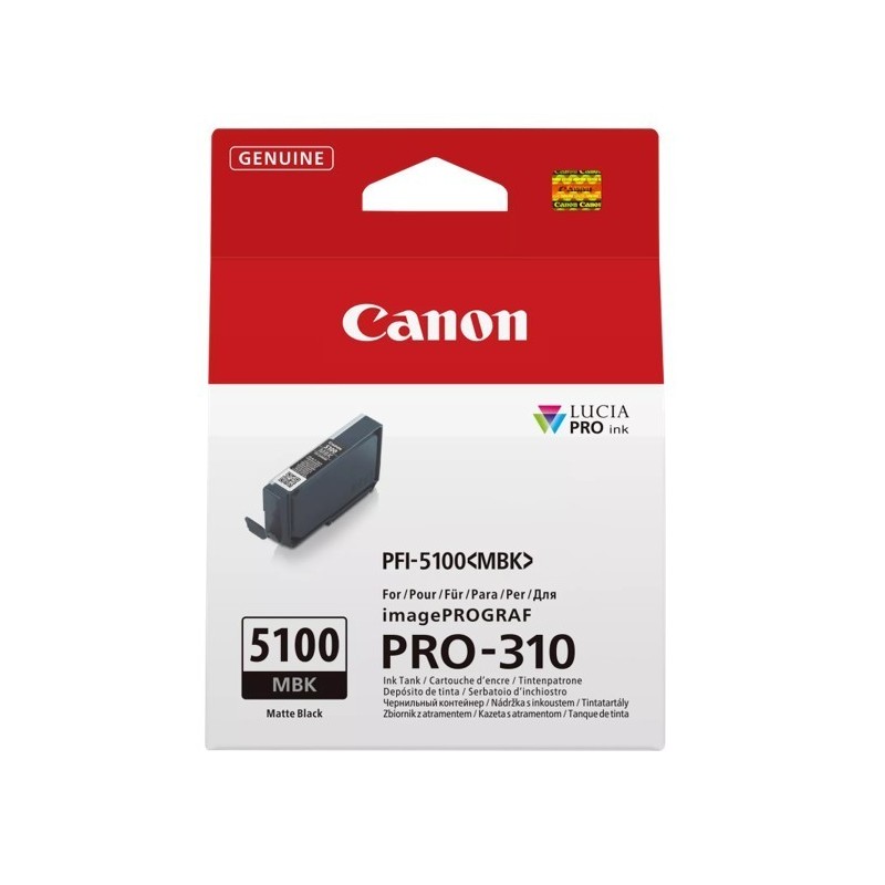 Tusz INK PFI-5100MBK 6951C001 Tusz INK PFI-5100MBK 6951C001