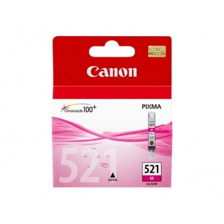 CANON 2935B001 Tusz Canon CLI521M magenta iP3600/iP4600/MP540/MP620/MP630/MP980 CANON 2935B001 Tusz Canon CLI521M magenta iP3600/iP4600/MP540/MP620/MP630/MP980