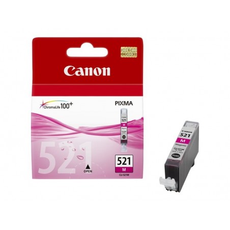 CANON 2935B001 Tusz Canon CLI521M magenta iP3600/iP4600/MP540/MP620/MP630/MP980 CANON 2935B001 Tusz Canon CLI521M magenta iP3600/iP4600/MP540/MP620/MP630/MP980