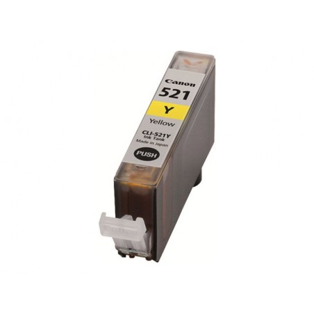 CANON 1LB CLI-521Y ink cartridge yellow standard capacity 9ml 510 pages 1-pack CANON 1LB CLI-521Y ink cartridge yellow standard capacity 9ml 510 pages 1-pack