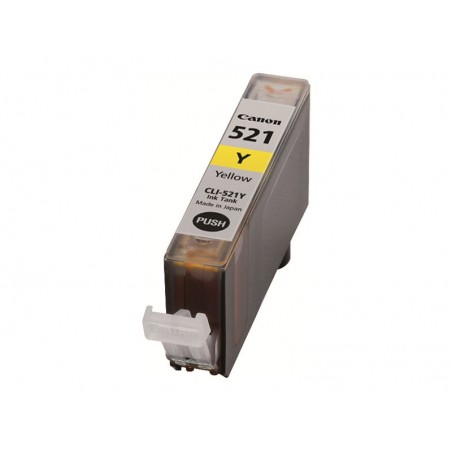 CANON 1LB CLI-521Y ink cartridge yellow standard capacity 9ml 510 pages 1-pack CANON 1LB CLI-521Y ink cartridge yellow standard capacity 9ml 510 pages 1-pack