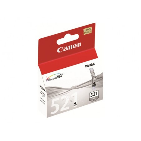 CANON 1LB CLI-521G ink cartridge grey standard capacity 9ml 1.370 pages 1-pack CANON 1LB CLI-521G ink cartridge grey standard capacity 9ml 1.370 pages 1-pack
