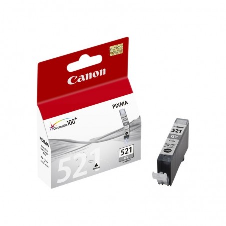 CANON 1LB CLI-521G ink cartridge grey standard capacity 9ml 1.370 pages 1-pack CANON 1LB CLI-521G ink cartridge grey standard capacity 9ml 1.370 pages 1-pack