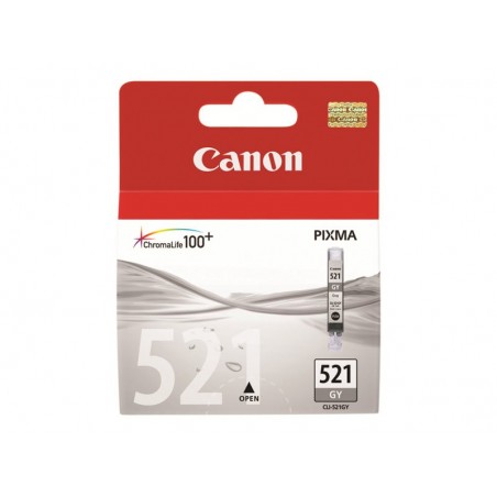 CANON 1LB CLI-521G ink cartridge grey standard capacity 9ml 1.370 pages 1-pack CANON 1LB CLI-521G ink cartridge grey standard capacity 9ml 1.370 pages 1-pack