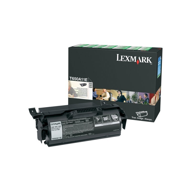 LEXMARK T650A11E Toner Lexmark black 7000 str. T650dn/T650dtn/T650n/T652dn/T652dtn/T652n/...