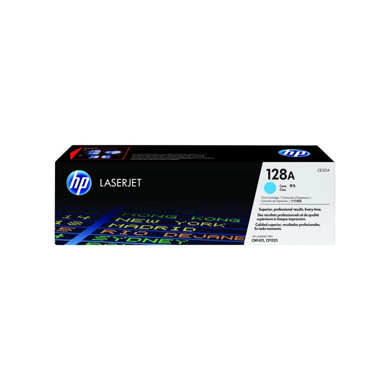 HP CE321A Toner HP 128A cyan 1300str LaserJet Pro CP1525/CM1415fn MFP