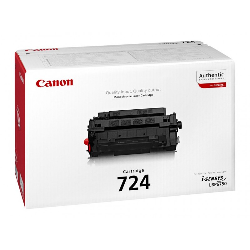 CANON 3481B002 Toner Canon CRG724 LBP6780x