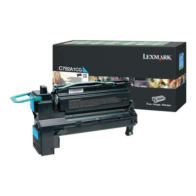 LEXMARK PB-cartridge cyan 6.000pages for C792de / C792de Gov HV / C792de Gov LV / C792dhe / C792dhe Gov LV / C792dte / C792e / C