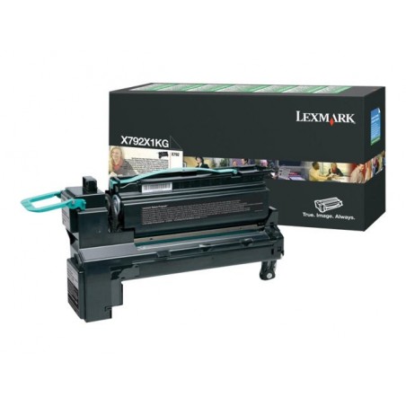 LEXMARK X792X1KG Toner Lexmark black zwrotny 20 000 stron X792 LEXMARK X792X1KG Toner Lexmark black zwrotny 20 000 stron X792