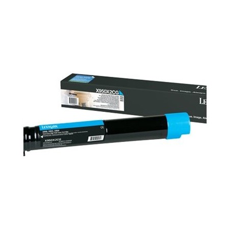 LEXMARK X950X2CG Toner Lexmark cyan 22000 str. X950/X952/ X954