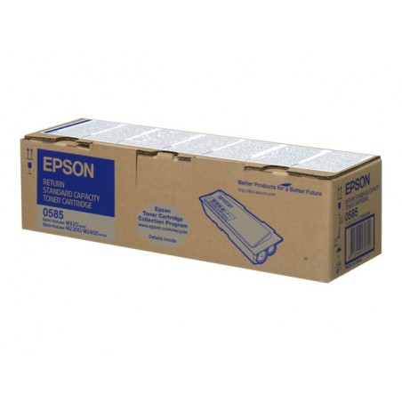EPSON C13S050585 Toner Epson black standard capacity zwrotny 3000str AcuLaser MX20/M2400/M2300 EPSON C13S050585 Toner Epson black standard capacity zwrotny 3000str AcuLaser MX20/M2400/M2300