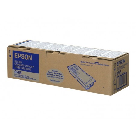 EPSON C13S050585 Toner Epson black standard capacity zwrotny 3000str AcuLaser MX20/M2400/M2300 EPSON C13S050585 Toner Epson black standard capacity zwrotny 3000str AcuLaser MX20/M2400/M2300