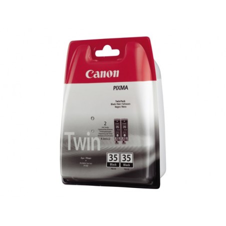 CANON PGI-35 Twin Pack Black Ink Value Pack (2 ink tanks) CANON PGI-35 Twin Pack Black Ink Value Pack (2 ink tanks)