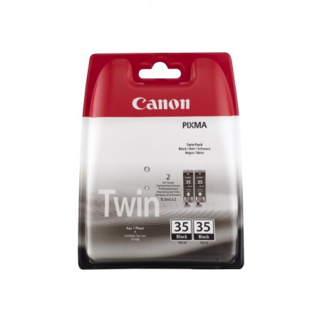 CANON PGI-35 Twin Pack Black Ink Value Pack (2 ink tanks) CANON PGI-35 Twin Pack Black Ink Value Pack (2 ink tanks)