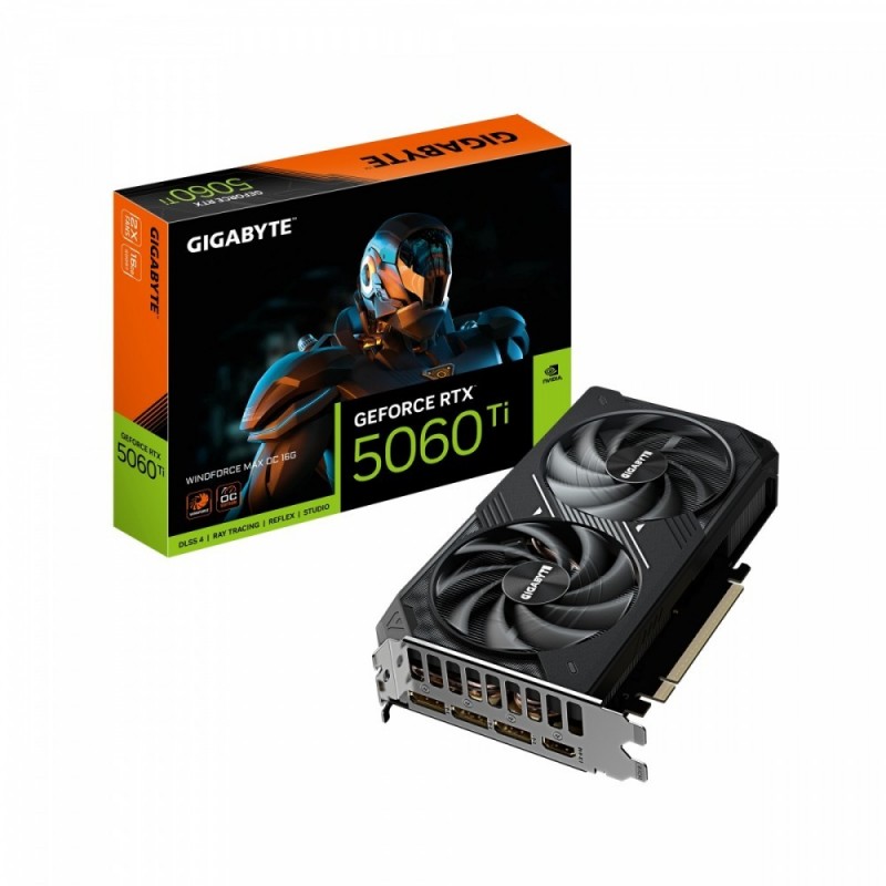 Karta graficzna GeForce RTX 5060 Ti WINDFORCE 16G 128BIT GDDR7 HDMI/DP