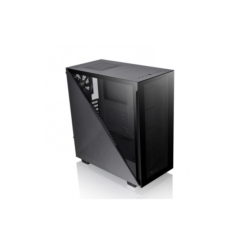 Obudowa - Divider 300 Tempered Glass - Czarna 