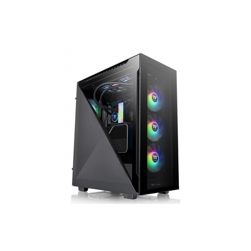 Obudowa - Divider 500 ARGB Tempered Glass - Czarna Obudowa - Divider 500 ARGB Tempered Glass - Czarna