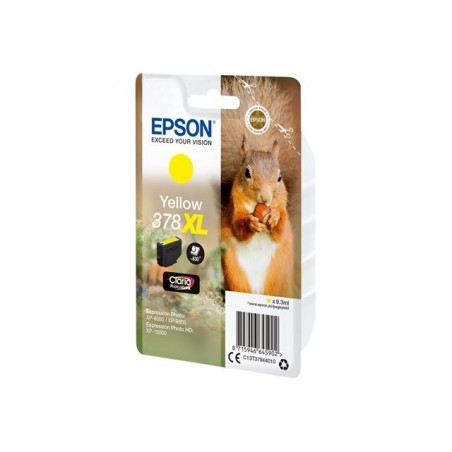 EPSON 378XL Yellow Ink Cartridge (With Security)