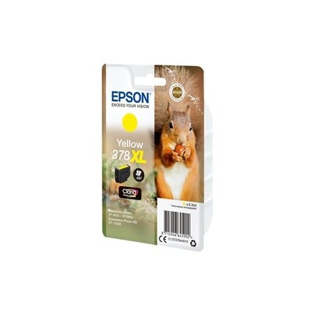 EPSON 378XL Yellow Ink Cartridge (With Security)