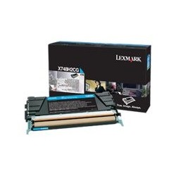 LEXMARK X748 toner cartridge cyan high capacity 10.000 pages 1-pack