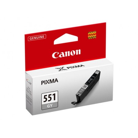 CANON 1LB CLI-551GY ink cartridge grey standard capacity 780 pages 1-pack CANON 1LB CLI-551GY ink cartridge grey standard capacity 780 pages 1-pack