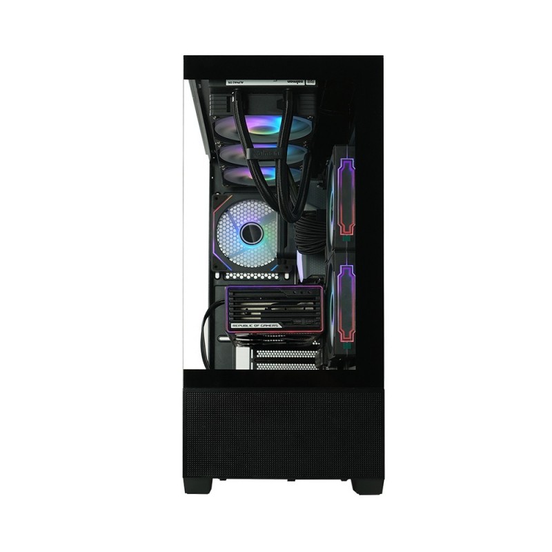 Obudowa CHRONIX V2 Mid Tower ARGB fan x3 czarna