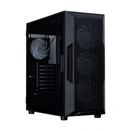 Obudowa I3 NEO V2 Mid Tower RGB fan x4 czarna Obudowa I3 NEO V2 Mid Tower RGB fan x4 czarna