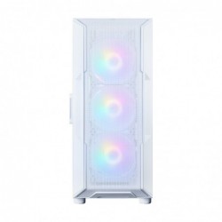 Obudowa I3 NEO V2 Mid Tower RGB fan x4 biała Obudowa I3 NEO V2 Mid Tower RGB fan x4 biała