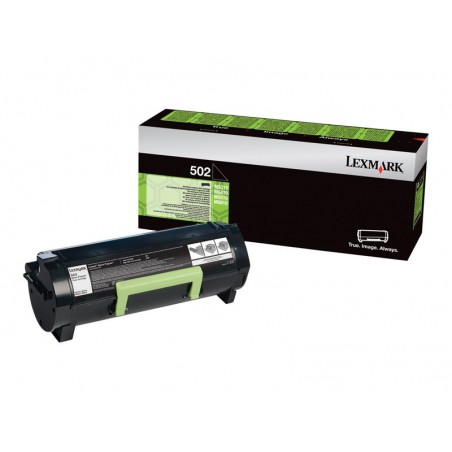 LEXMARK 50F2000 Toner Lexmark 502 black zwrotny 1500 str. MS310d / MS310dn / MS410d LEXMARK 50F2000 Toner Lexmark 502 black zwrotny 1500 str. MS310d / MS310dn / MS410d