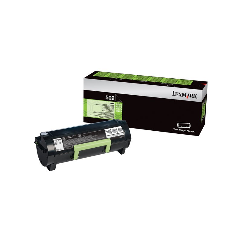 LEXMARK 50F2000 Toner Lexmark 502 black zwrotny 1500 str. MS310d / MS310dn / MS410d