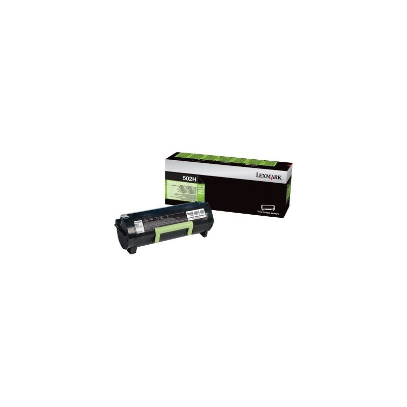 LEXMARK 50F2H00 Toner Lexmark 502H black zwrotny 5000 str. MS310d / MS310dn / MS410d