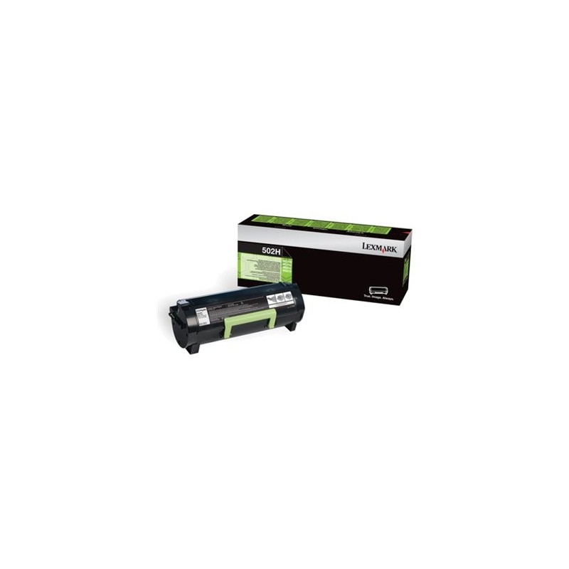 LEXMARK 50F2H00 Toner Lexmark 502H black zwrotny 5000 str. MS310d / MS310dn / MS410d
