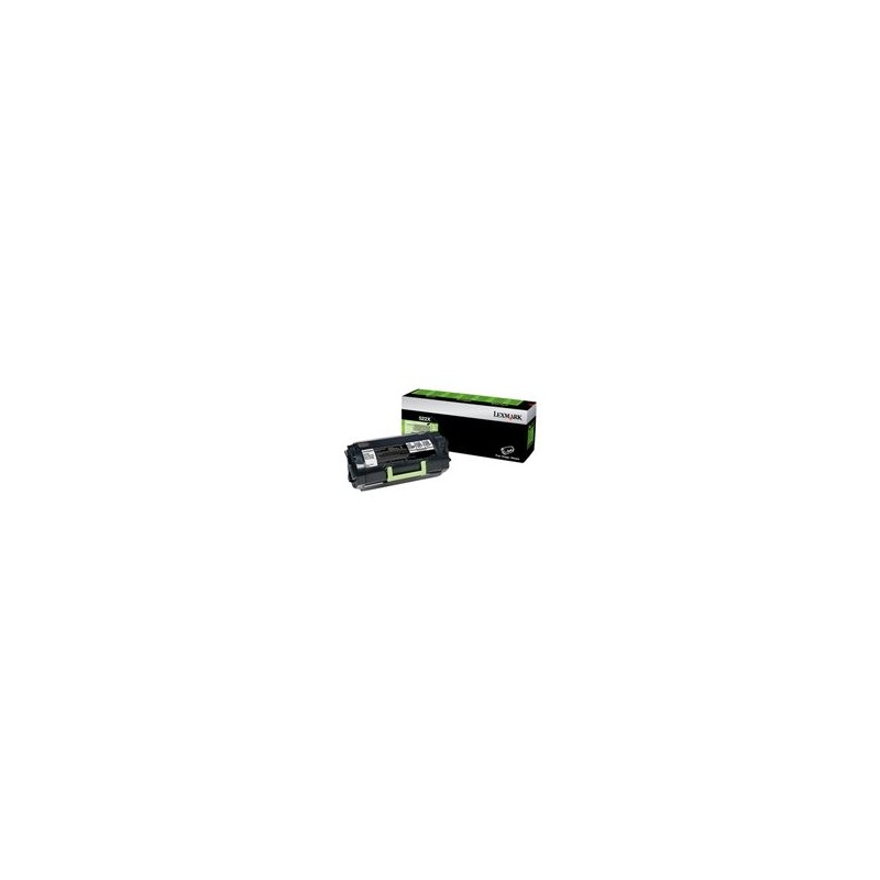 LEXMARK 52D2X00 Toner Lexmark 522X black zwrotny 45000 str. MS811dn / MS811dtn / MS811n