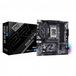 Płyta główna B660M Pro RS s1700 4DDR4 DP/HDMI M.2 mATX 