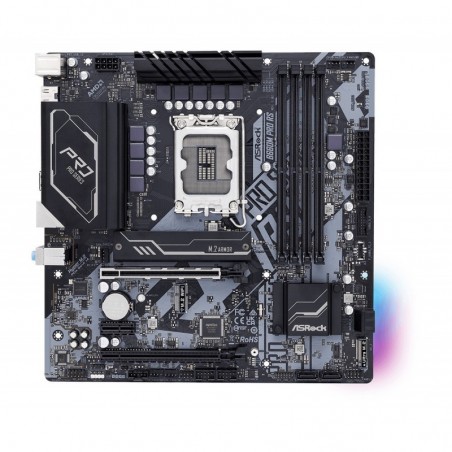 Płyta główna B660M Pro RS s1700 4DDR4 DP/HDMI M.2 mATX Płyta główna B660M Pro RS s1700 4DDR4 DP/HDMI M.2 mATX