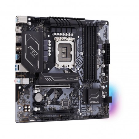 Płyta główna B660M Pro RS s1700 4DDR4 DP/HDMI M.2 mATX Płyta główna B660M Pro RS s1700 4DDR4 DP/HDMI M.2 mATX