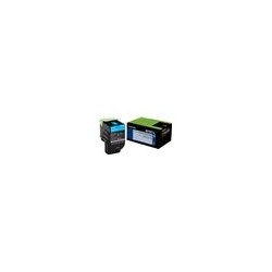 LEXMARK 80C2SC0 Toner Lexmark 802SC cyan zwrotny 2000 str. CX310dn / CX310n / CX410de