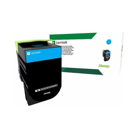 LEXMARK 80C2XC0 Toner Lexmark 802XC cyan zwrotny 4000 str. CX510de / CX510dhe / CX510dthe