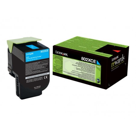 LEXMARK 80C2XCE Toner Lexmark cyan korporacyjny 4000 str. CX510