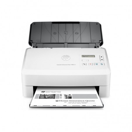 HP ScanJet Enterprise Flow 7000 s3 Sheet-feed Document scanner Duplex 216x3100mm 600dpix600dpi 75ppm ADF 80sheets 7500scans USB HP ScanJet Enterprise Flow 7000 s3 Sheet-feed Document scanner Duplex 216x3100mm 600dpix600dpi 75ppm ADF 80sheets 7500scans USB